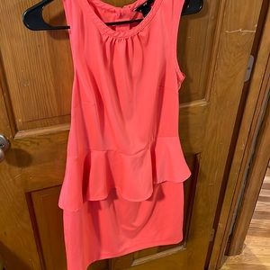 H&M size 10 salmon Pelham dress